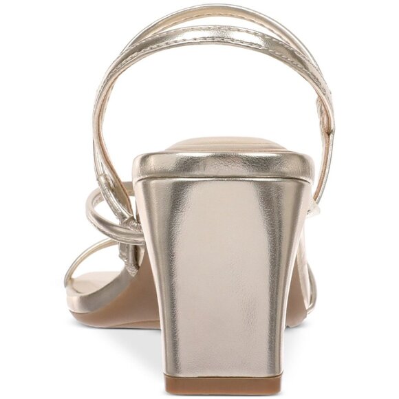 On 34th Women's Cloverr Strappy Block-Heel Sandals - Picture 3 of 4